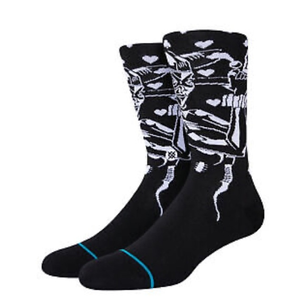 NTW Stance Harley Quinn DC Batman Black Socks Men’s Large (9-13)